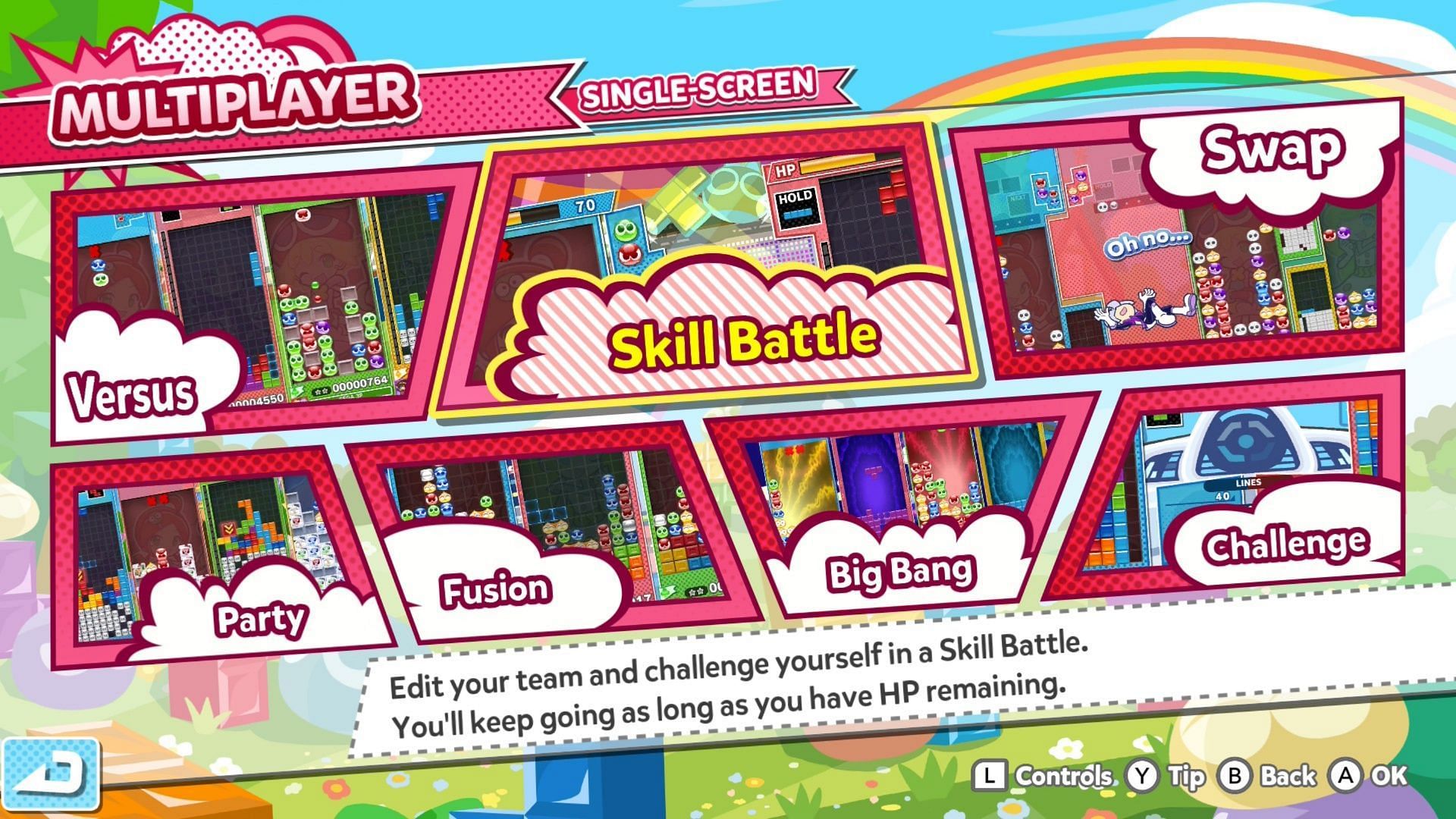 There are still so many great ways to battle your friends for puzzle game dominance (Image via SEGA) nter caption Puyo Puyo Tetris 2S does offer of the same, but the Doubles Mode is so much fun, I don't care (Image via SEGA & Sportskeeda)